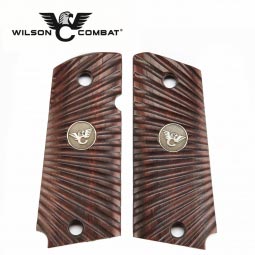 Wilson Combat 1911 Grips, Sentinel, Cocobolo, Starburst Pattern