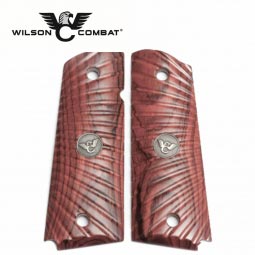 Wilson Combat 1911 Grips, Full Size, Cocobolo, Starburst Pattern