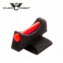 Wilson Combat 1911 Snag-Free Front Sight, Red Fiber Optic, .210"