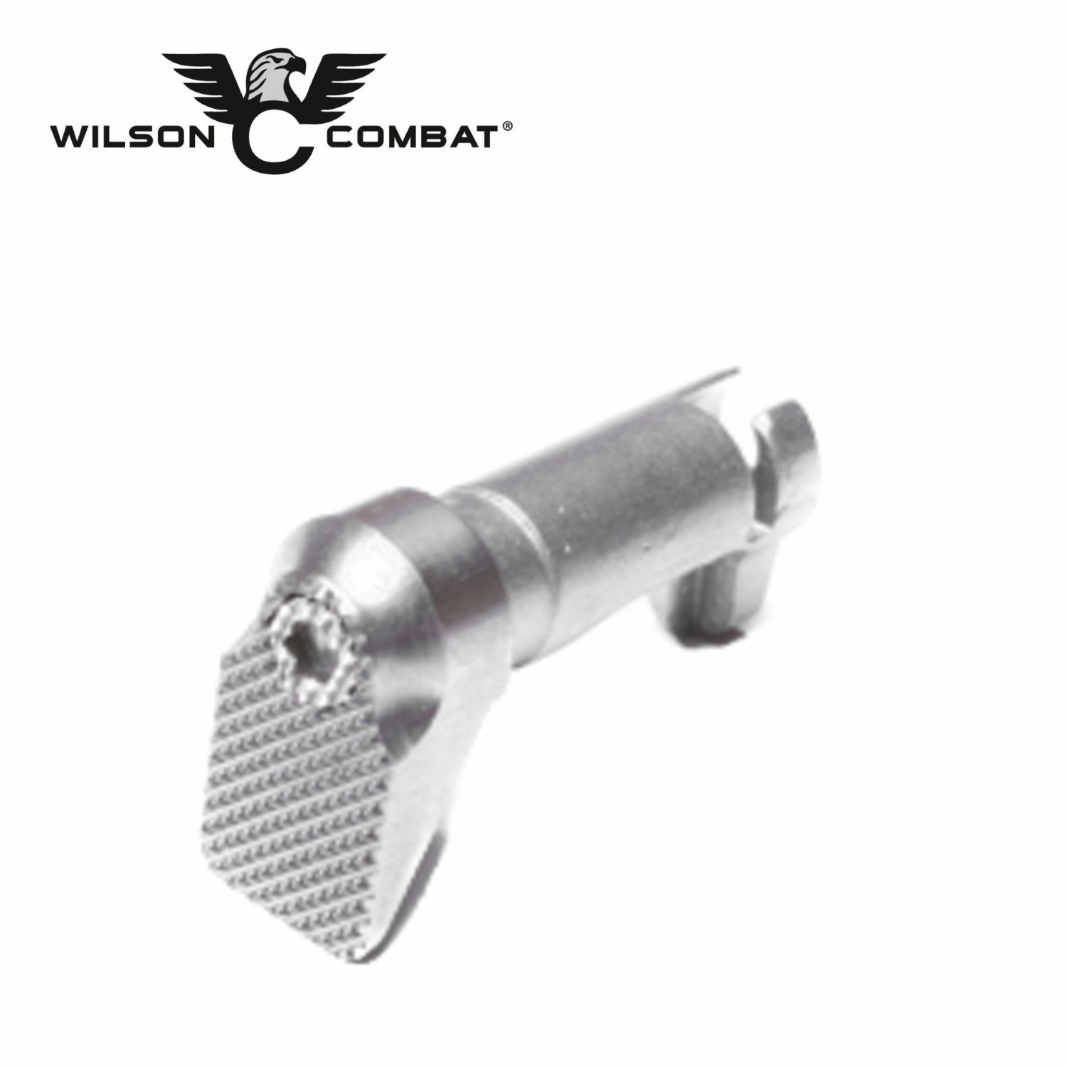 Wilson Combat 1911 Magazine Release, Oversize, Stainless: MGW