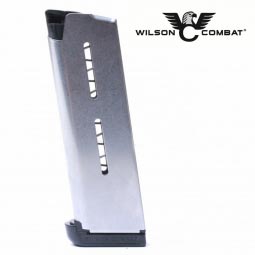 Wilson Combat 1911 Magazine, 45 ACP Compact 7 Round, Standard Base Pad