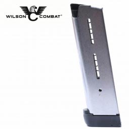 Wilson Combat 1911 Magazine, 45 ACP Full Size 8 Round, Extended Base Pad