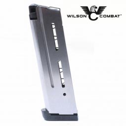 Wilson Combat 1911 Magazine, 10mm Full Size 9 Round, Standard Base Pad