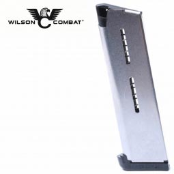 Wilson Combat 1911 Magazine, 45 ACP Full Size 7 Round, Std. Base Pad