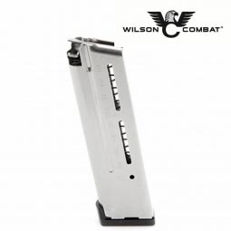 Wilson Combat 1911 Elite Tactical Magazine, 9mm Full Size 10 Round, Aluminum Base Pad