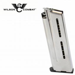 Wilson Combat 1911 Elite Tactical Magazine, 9mm Compact 8 Round, Lo-Profile Steel Base Pad