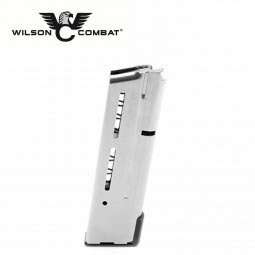 Wilson Combat 1911 Elite Tactical Magazine, 9mm Compact 10 Round, Lo-Profile Steel Base Pad