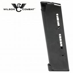 Wilson Combat 1911 Elite Tactical Magazine, 45 ACP Full Size 8 Round,Lo-Profile Steel Base Pad,Black