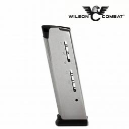 Wilson Combat 1911 Elite Tactical Magazine, 45 ACP Full Size 8 Round, ETM Base Pad