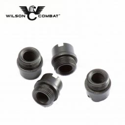 Wilson Combat 1911 Grip Screw Bushing, Black Armor-Tuff, Package of 4