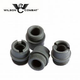 Wilson Combat 1911 Grip Screw Bushing, Gray Armor-Tuff, Package of 4