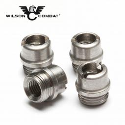 Wilson Combat 1911 Grip Screw Bushing, Stainless, Package of 4