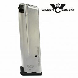 Wilson Combat 1911 ETM-V Vickers Duty Magazine, 9mm Full Size 10 Round, Aluminum Base Pad