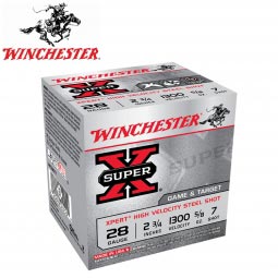 Winchester Xpert Steel 28 Gauge 2-3/4", 5/8oz. #7 Shot, 25 Round Box