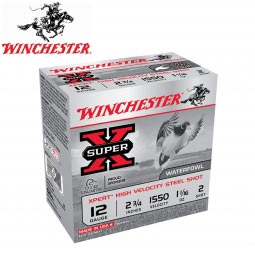 Winchester Xpert Steel 12 Gauge 2-3/4" 1-1/16oz. #2 Shot, 25 Round Box