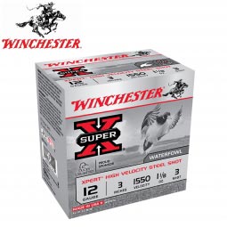 Winchester Xpert Steel 12 Gauge 3" 1-1/8oz. #3 Shot, 25 Round Box