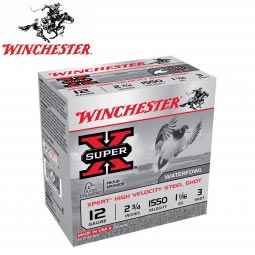 Winchester Xpert Steel 12 Gauge 2-3/4" 1-1/16oz. #3 Shot, 25 Round Box