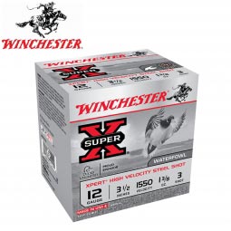 Winchester Xpert Steel 12 Gauge 3.5" 1-3/8oz. #3 Shot, 25 Round Box