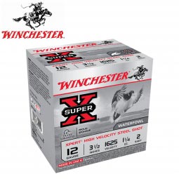 Winchester Xpert Steel 12 Gauge 3.5" 1-1/4oz. #2 Shot, 25 Round Box