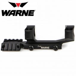 Warne R.A.M.P. Tactical 1-Piece AR Scope Mount, Black