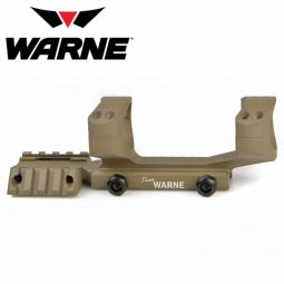 Warne R.A.M.P. Tactical 1-Piece AR Scope Mount, FDE