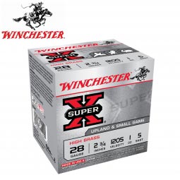 Winchester Super-X High Brass 28 Gauge 2-3/4" 1oz. #5 Shot, 25 Round Box