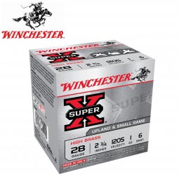 Winchester Super-X High Brass 28 Gauge 2-3/4" 1oz. #6 Shot, 25 Round Box