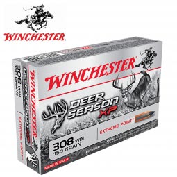 Winchester Deer Season XP .308 Win 150gr. Extreme Point Ammunition, 20 Round Box