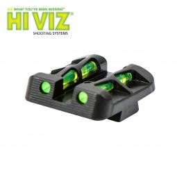 HI VIZ LITEWAVE Fiber Optic Rear Sight for Springfield Armory XD, XD-S, and XD-M