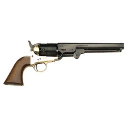 TRADITIONS BP REVOLVER 1851, NAVY 44 CAL 7.378" BRASS/WAL