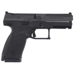 CZ P-10 C 9MM FS 10-SHOT, REVERSIBLE MAG CATCH BLACK