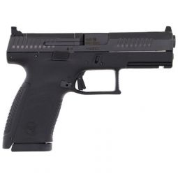 CZ P-10 C OR 9MM FS 10-SHOT, REVERSIBLE MAG CATCH BLACK