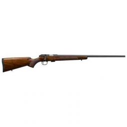 CZ 457 AMERICAN 22WMR 24.5", BLUED BARREL WALNUT STOCK