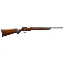 CZ 457 AMERICAN VARMINT 22WMR, 21" WALNUT STOCK 5RD MAG