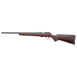 CZ 457 AMERICAN LH 22LR 24.5", BLUED BARREL WALNUT STOCK