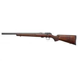 CZ 457 AMERICAN VARMINT LH, 22LR 21" HB WALNUT STK 5RD