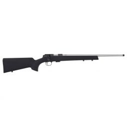 CZ 457 AMERICAN 22LR 20.5" SS, THREADED BBL. BLACK STOCK