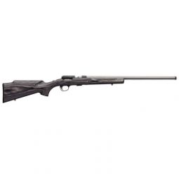 BROWNING T-BOLT TARGET/VARMINT, 22LR 22"HB SS/GREY LAMINATE