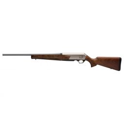 BROWNING BAR MK3 243 WIN, 22" SATIN NICKEL/GRII WALNUT