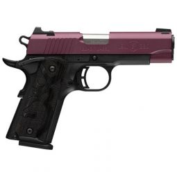 BROWNING 1911-380 BLACK LABEL, 380ACP 3.58"CMP 8RD BLK CHRY