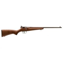 SAVAGE RASCAL YOUTH SINGLESHOT, 22LR ACCU TRIG BLUED/HARDWOOD