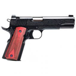 STAND MANU 1911 45 ACP BLUED, #1 ENGRAVING