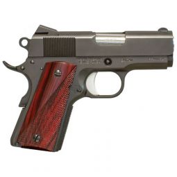 FUSION 1911 BANTAM 45ACP DFND, 3.25" 6RND BLUED/RED COCOBOLLO