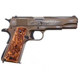 AUTO-ORDNANCE 1911A1 45ACP, BOOTLEGGER WOOD GRIPS