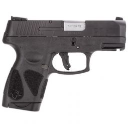 TAURUS G2S SLIM 9MM 7-SHOT, 3-DOT ADJ. MATTE BLACK POLYMER