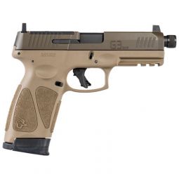 TAURUS G3 9MM 17-SHOT OPTICS, READY 4.5" THREADED BBL FDE