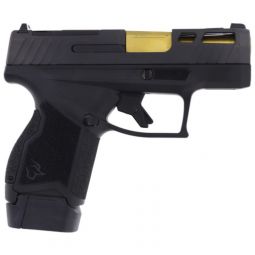 TAURUS GX4 9MM 11-SHOT, GOLD CUSTOM SLED CUTS (TALO)