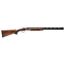 STEVENS 555E O/U 28GA 26" MC5, 2 3/4" SILVER ENGAVED/WALNUT