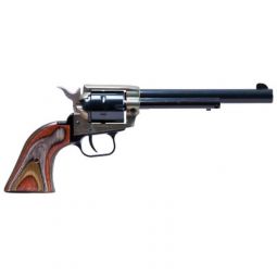 HERITAGE 22LR/22WMR COMBO 6.5", BLUED/C.COLORED LAMINATE GRIPS