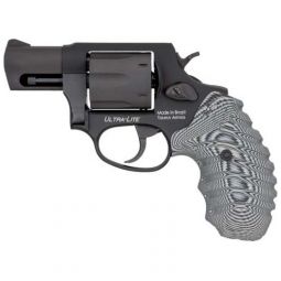 TAURUS 856 ULTRA LITE 38SPL, FS 6-SHOT BLACK VZ GRIPS